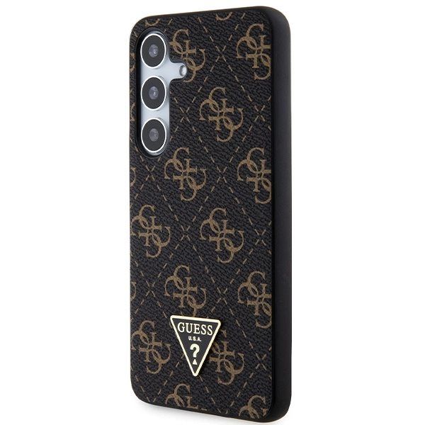 Guess 4G Triangle Deksel til Samsung Galaxy S24+ - Svart