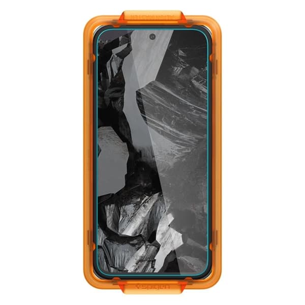 Spigen ALM Glas.tR herdet glass til Google Pixel 8A - 2 stk.