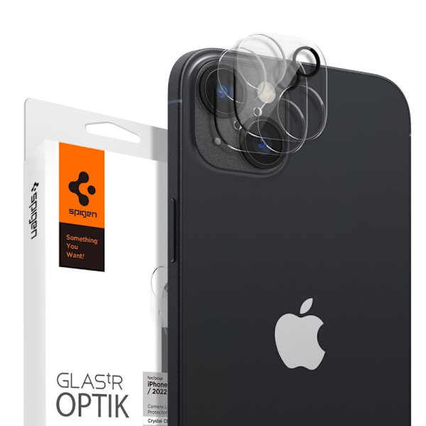 CAMERA PROTECTOR SPIGEN OPTIK.TR CAMERA PROTECTOR 2-PACK IPHONE 14/14 PLUSS KRYSTALLKLAR