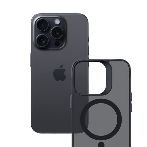 Apple iPhone 15 Pro Max - 3mk Smoke MagCase