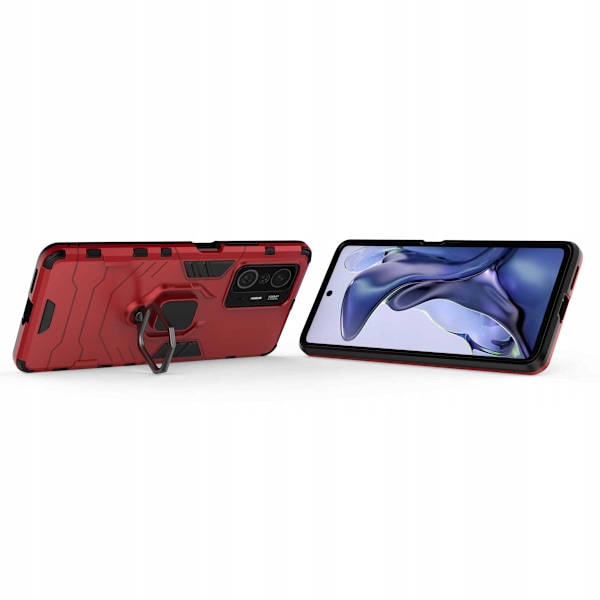 Spacecase Case Cover För Xiaomi 11T 11T Pro Red Sc X-Ring