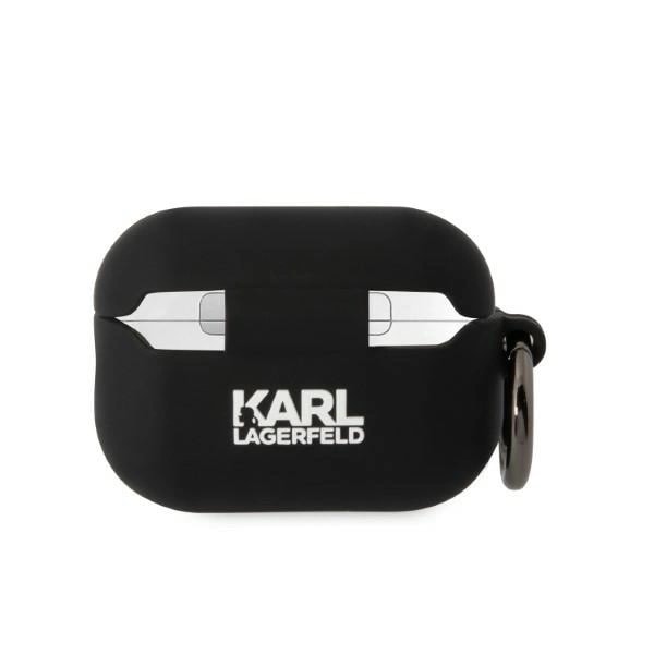 KARL LAGERFELD SILIKONE CHOUPETTE HEAD 3D ETUI TIL AIRPODS PRO 2 - SORT