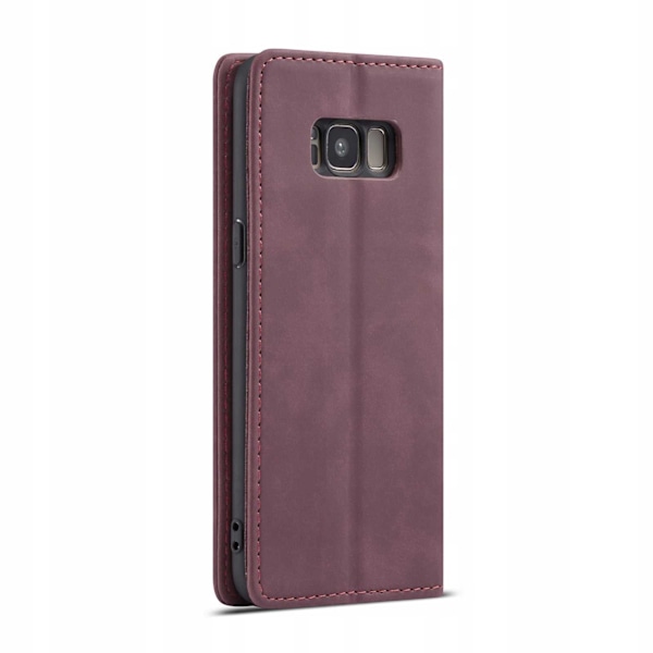 Spacecase Fodral Plånbok Galaxy S8 Skydd För Samsung Telefon Röd