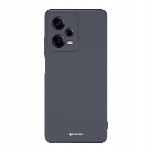 Spacecase Silikonfodral För Xiaomi Redmi Note 12 Pro 5G Black
