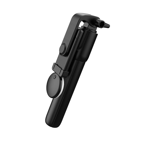 SELFIE STICK WR1YXS TELESKOPSTATIV 0,71M MED RUND LAMPE - SORT
