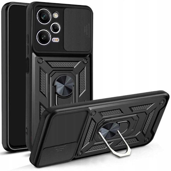 Spacecase Case Cover För Poco X5 Pro Note 12 Pro Black