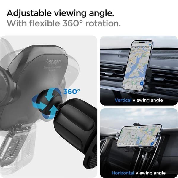 SPIGEN UTS12 ONETAP UNIVERSAL VENT BILMONTERING SORT
