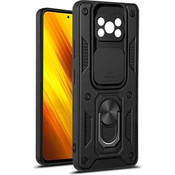 Spacecase Case Cover För Poco X3 Pro Black Phone