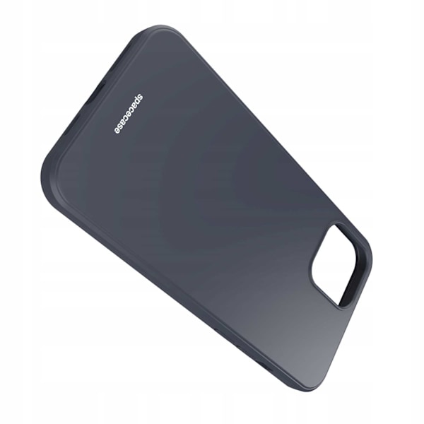 Spacecase Silikonfodral För Iphone 12 Pro Max Black Protective
