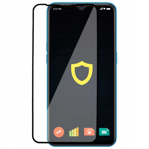 Spacecase 5D Härdat Glas För Oppo A12 Skärmskydd Mot Repa