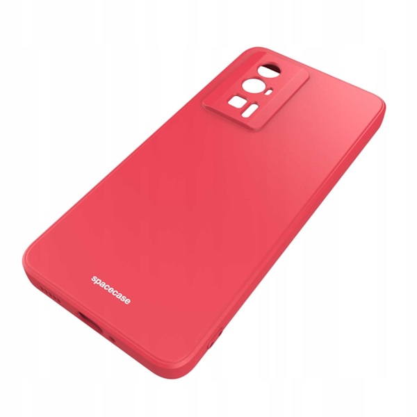 Spacecase Silikonecase För Poco F5 Pro Red