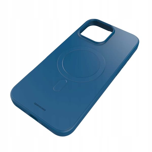 Spacecase Silikon Magnetiskt Fodral För Iphone 16 Pro Max Blue