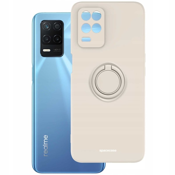 Spacecase Silikonecase För Realme 8 5G 6 5G 7 5G Bone