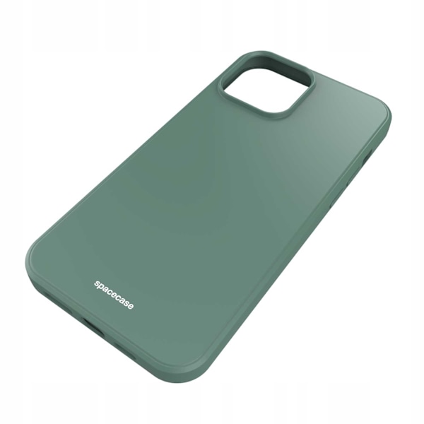 Spacecase Silikonecase För Iphone 13 Pro Max Case Grönt Skydd
