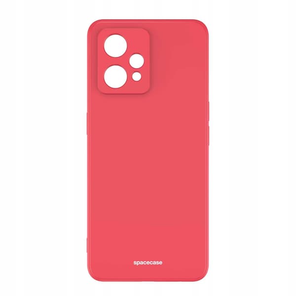 Spacecase Silikonfodral För Realme 9 4G 9 Pro+ Rött Skydd