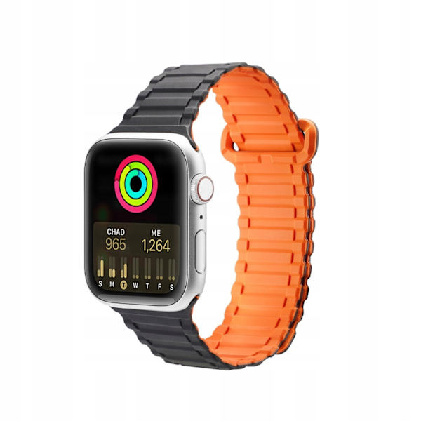 DUX DUCIS BANDREM TIL APPLE WATCH SE/8/7/6/5/4/3/2/1 41/40/38MM SORT