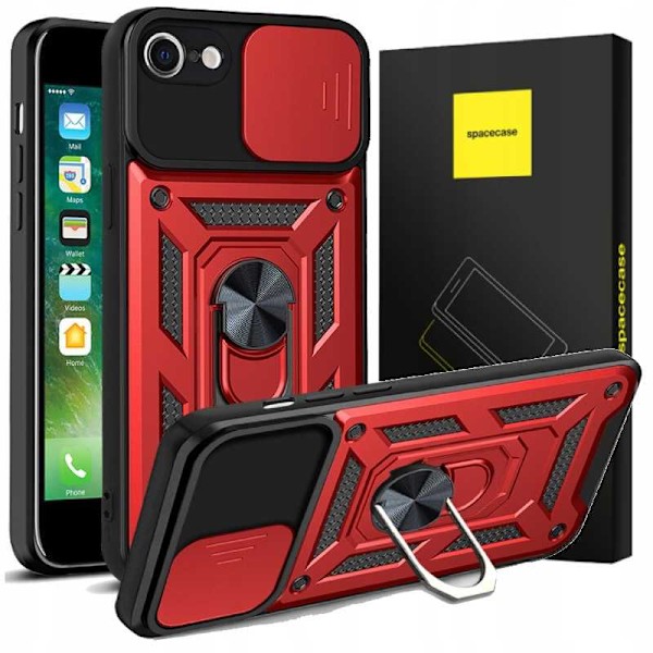 Spacecase Case Cover Till Iphone 7 8 Se Camring Röd