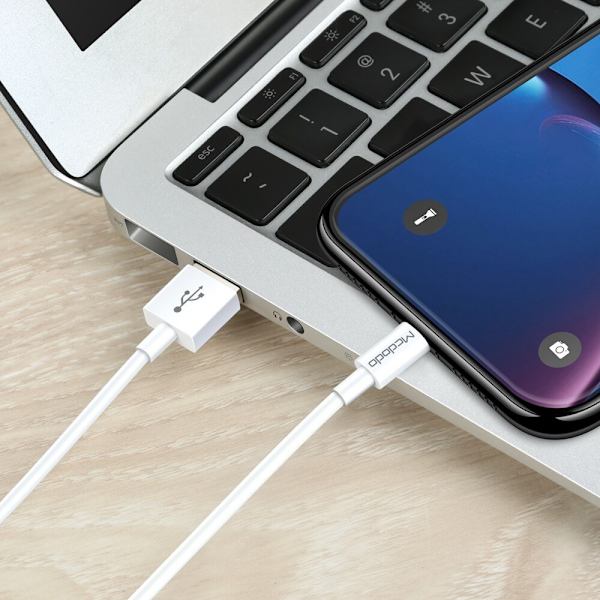 MCDODO LADDARE LIGHTNING USB-KABEL FÖR IPHONE X XS XR 11 12 13 14 PRO 1M