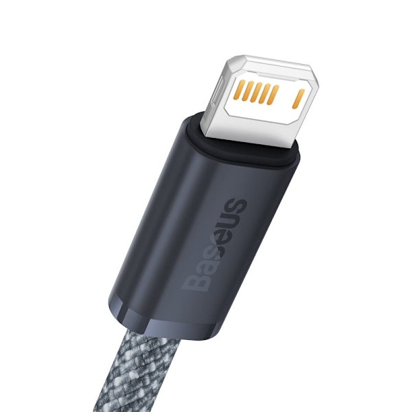 Baseus iPhone USB - Lightning-kabel 2m, 2,4A grå (CALD000516)