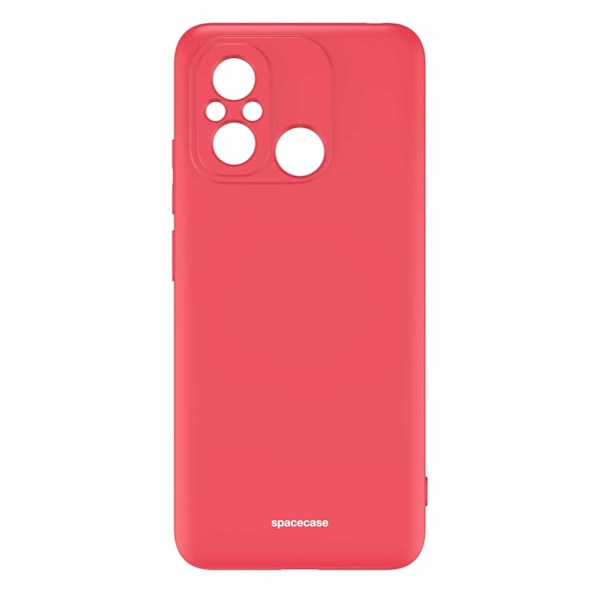 Spacecase Silikonfodral För Xiaomi Redmi 12C Phone Red