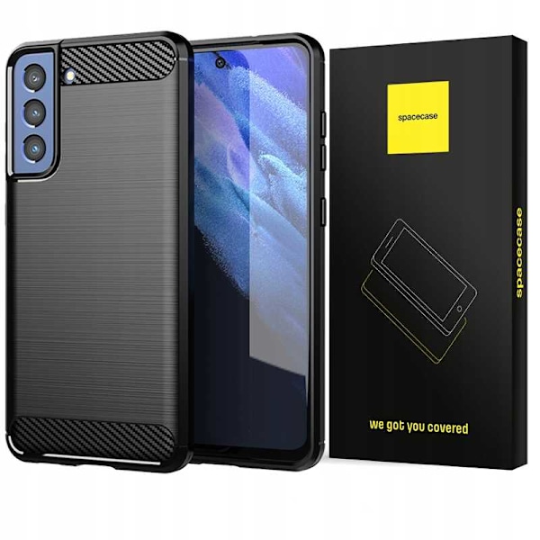 Spacecase Kolfodral För Samsung Galaxy S21 Fe Svart