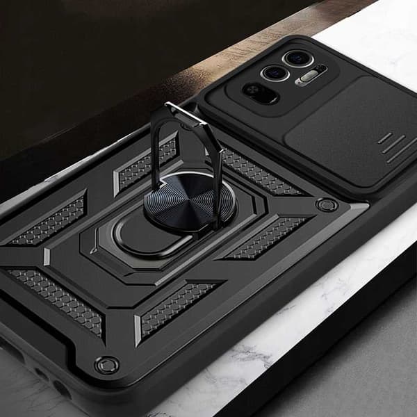 Spacecase Case Cover För Xiaomi Redmi Note 10 5G Poco M3 Pro Black