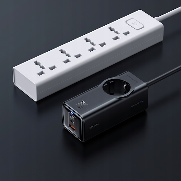 MCDODO STRÖMFÖRSÖRJNING LIST GAN 1XUSB 2XUSB-C 1XAC 70W