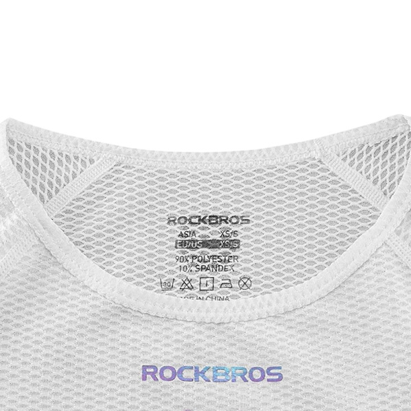 Rockbros YDBX001 Quick Dry sykkelvest for kvinner M/L - Hvit
