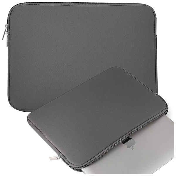 Universell laptopveske med 14 rom, nettbrettorganisator, grå