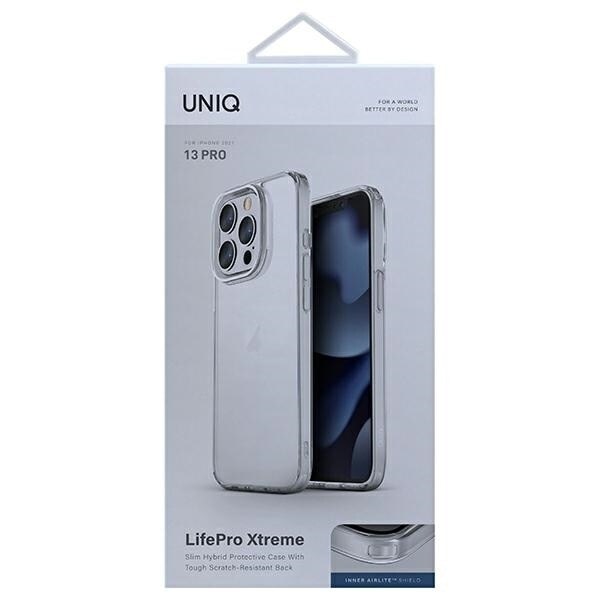 Uniq LifePro Xtreme-deksel til iPhone 13 Pro / 13 - gjennomsiktig