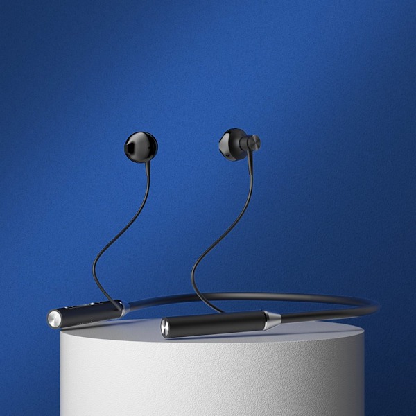 Dudao in-ear trådløse bluetooth-hodetelefoner hodetelefoner svart (U5 Plus svart)