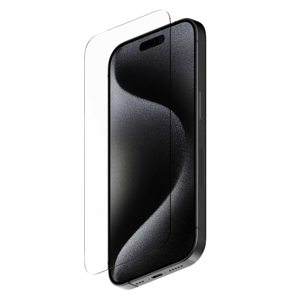 Spacecase Quickfit Härdat Glas För Iphone 15 Pro Protective 9H