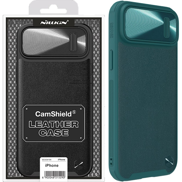 NILLKIN CASE CAMERA COVER TIL IPHONE 14 GREEN