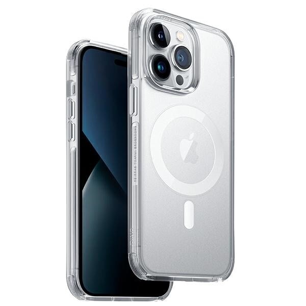 UNIQ deksel Combat iPhone 14 Pro Max 6.7 Magclick Lading gjennomsiktig/due sateng klar