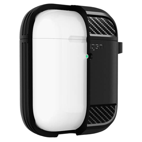 SPIGEN RUGGED ARMOR APPLE AIRPODS MATSVART