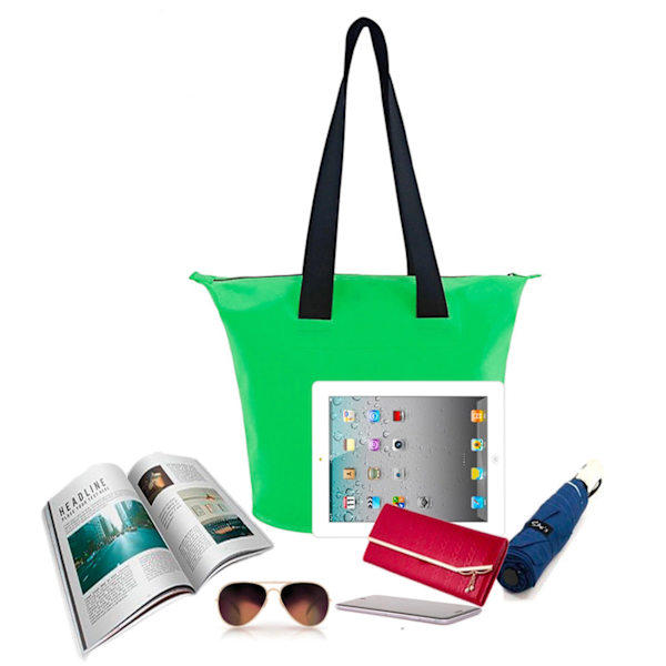 VANDTÆT 11L PVC TASKE - GRØN