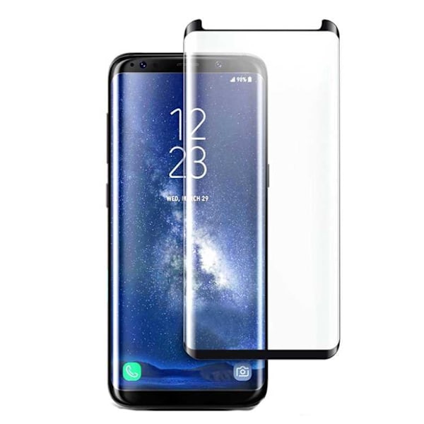 Spacecase 3D Härdat Glas För Galaxy S8+ S9+ Skyddsfolie