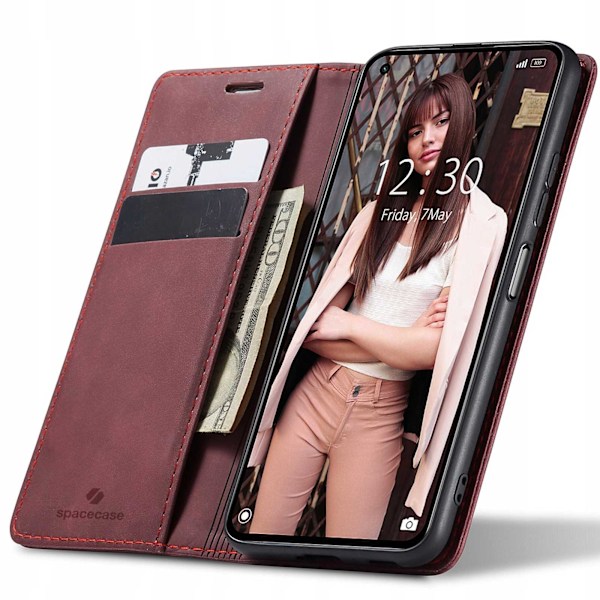 Spacecase Fodral Pålånsskydd För Xiaomi Mi 11 Lite 5G Ne Red