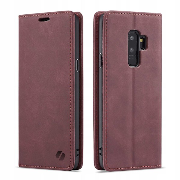 Spacecase Pålbocksväska För Samsung Galaxy S9+ Rött Skydd