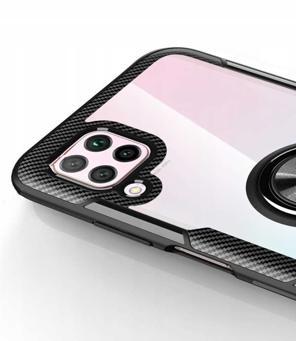 Spacecase Case Cover Till Huawei P40 Lite Clear Ring