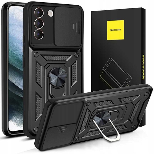 Spacecase Case Cover För Samsung Galaxy S21+ Svart