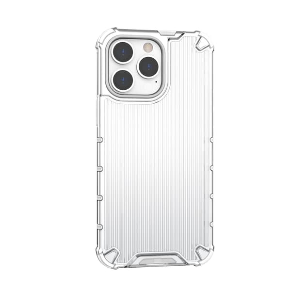 OMBRE PROTECT CASE COVER TIL IPHONE 13 PRO MAX, PINK OG BLÅ