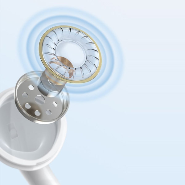 Baseus Encok H17 kablede hodetelefoner 3,5 mm minijack hvit (NGCR020002)