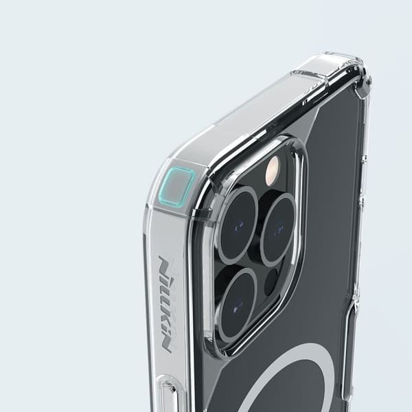 NILLKIN CASE MED MAGSAFE TIL IPHONE 14 PRO BLUE