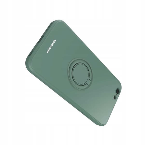Spacecase Case Silikonring För Iphone 7 8 Se Mörkgrön