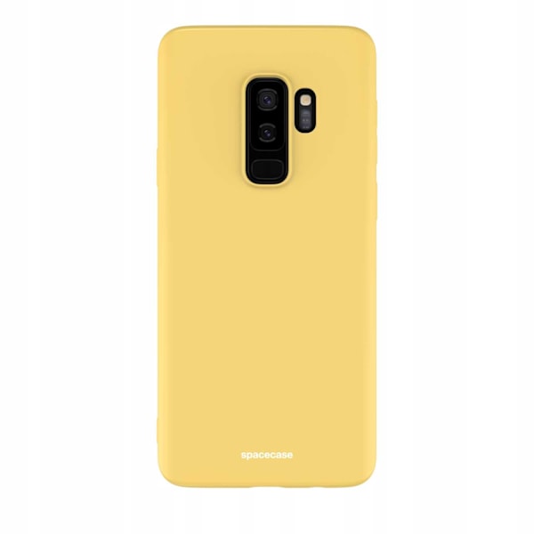 Spacecase Silikonfodral Galaxy S9+ Fodral Gul