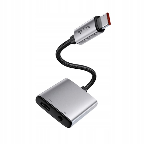 MCDODO ADAPTER USB-C MINIJACK 3,5MM AUX KABELADAPTER FOR SAMSUNG DAC