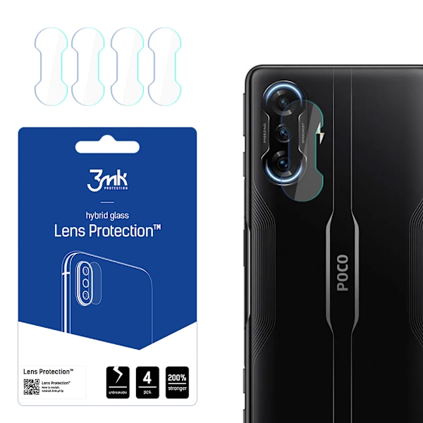 XIAOMI POCO F3 GT 5G - 3MK OBJEKTIVBESKYTTELSE