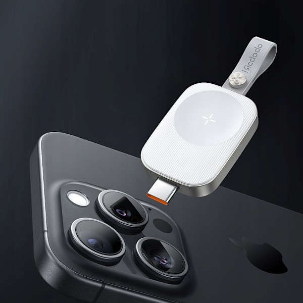 MCDODO USB-C INDUKTIV KLOCKLADDARE FOR APPLE WATCH 8 9 SE ULTRA STRAP