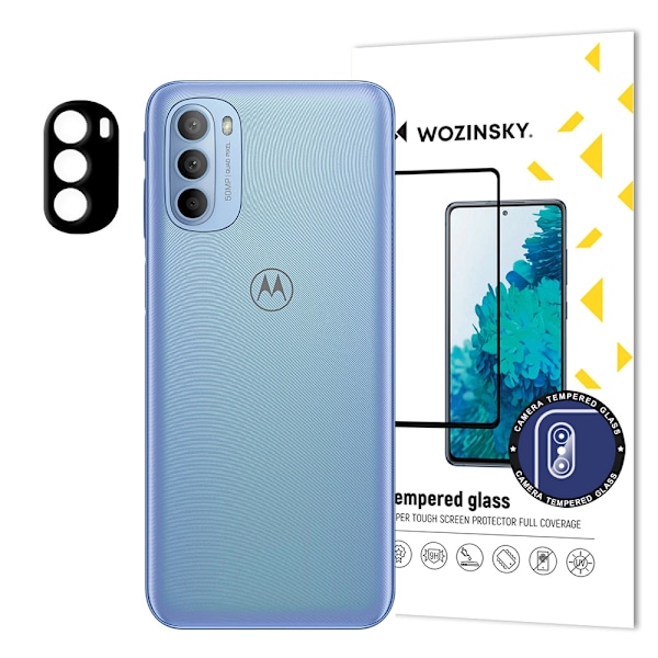 WOZINSKY FULL CAMERA GLASS 9H HÆRDET GLAS TIL HELE KAMERAET PÅ MOTOROLA MOTO G31